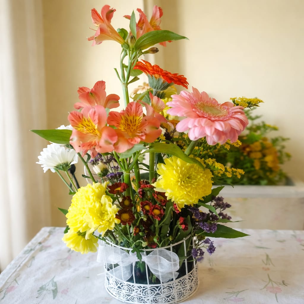Arranjo de decoração